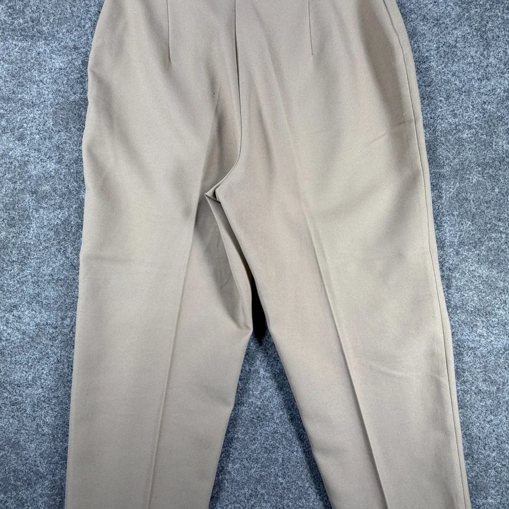 Vintage 90s Levi Strauss & Co Bend Over Pants Womens 16 Beige Flat Front Classic